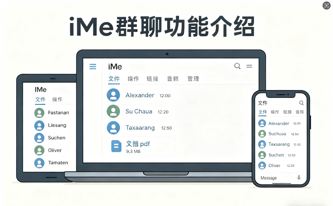 iMe群聊功能大全，助你高效溝通